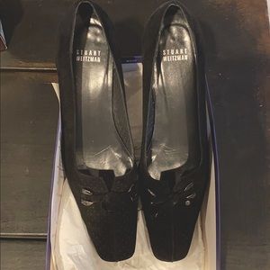 Stuart Weitzman Black Suede 9! Barely Used!